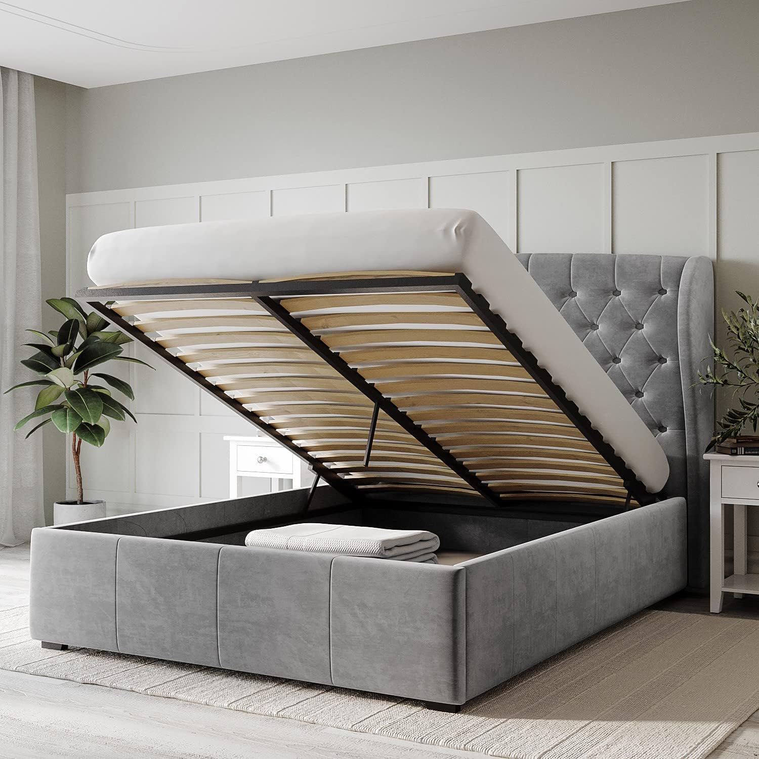 Double Bed With Optional Storage - Kensley Double Bed