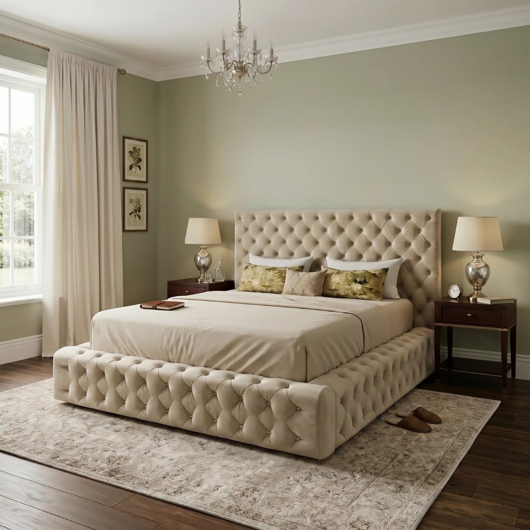 Luxury Ambassador Bed Frame | Made in UK | YB Interiors