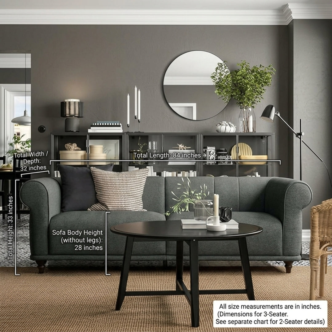 The Archivist Sofa — 2+3 Seater Sofa