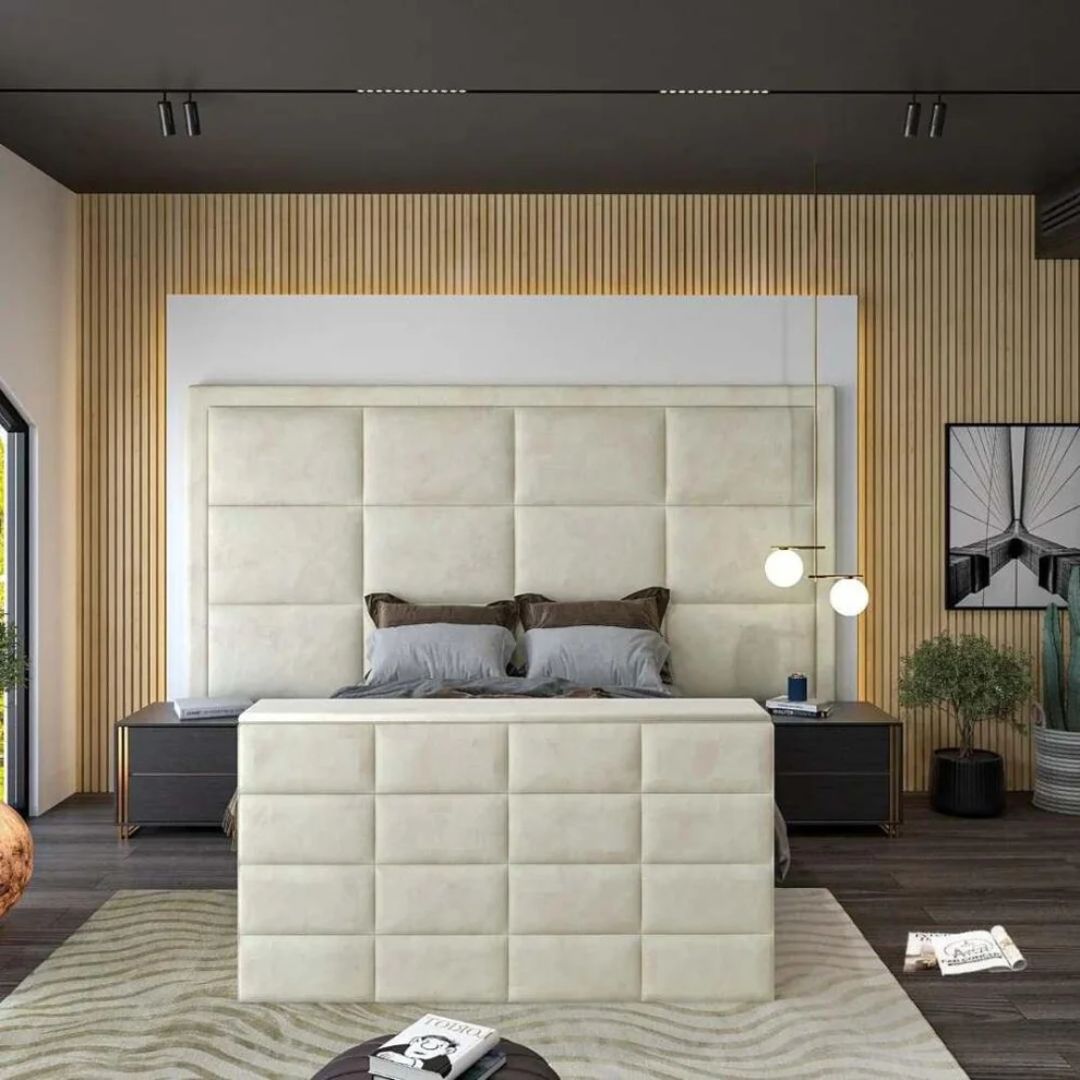 Panel Tv Bed Frame - In Built Tv Lift Mechanism