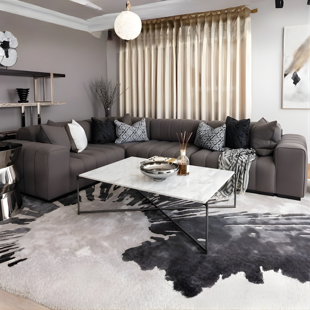 Contemporary L‑Shaped Sectional Sofa