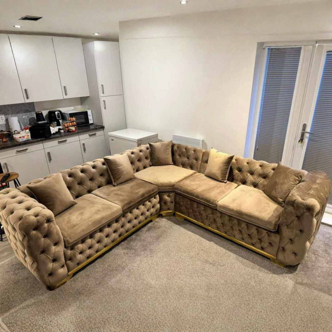 Serenza Classic Velvet Sofa