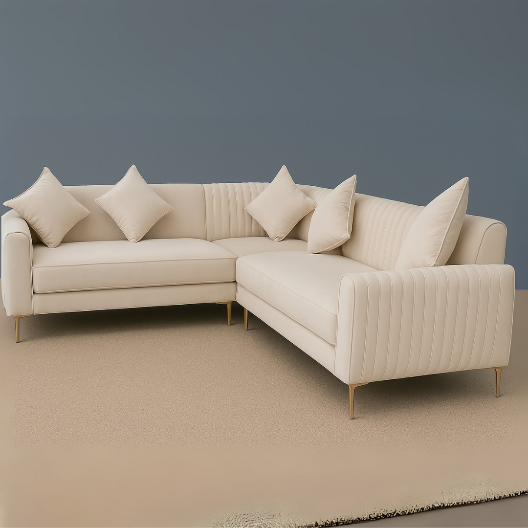 Monaco Modern L Shape Sofa
