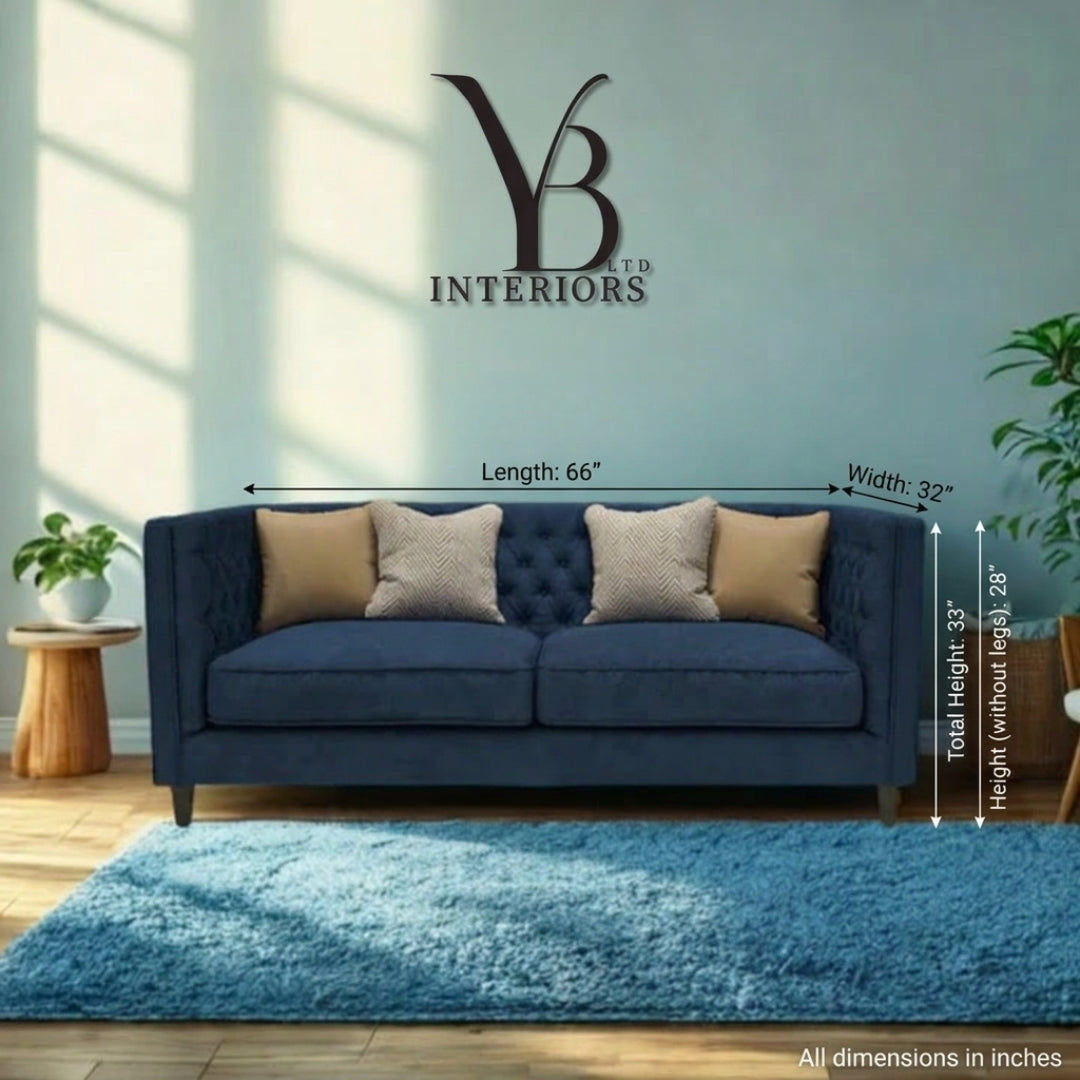 Chesterfield 3+2 Seater Sofa Sofas Windsor Tuxedo