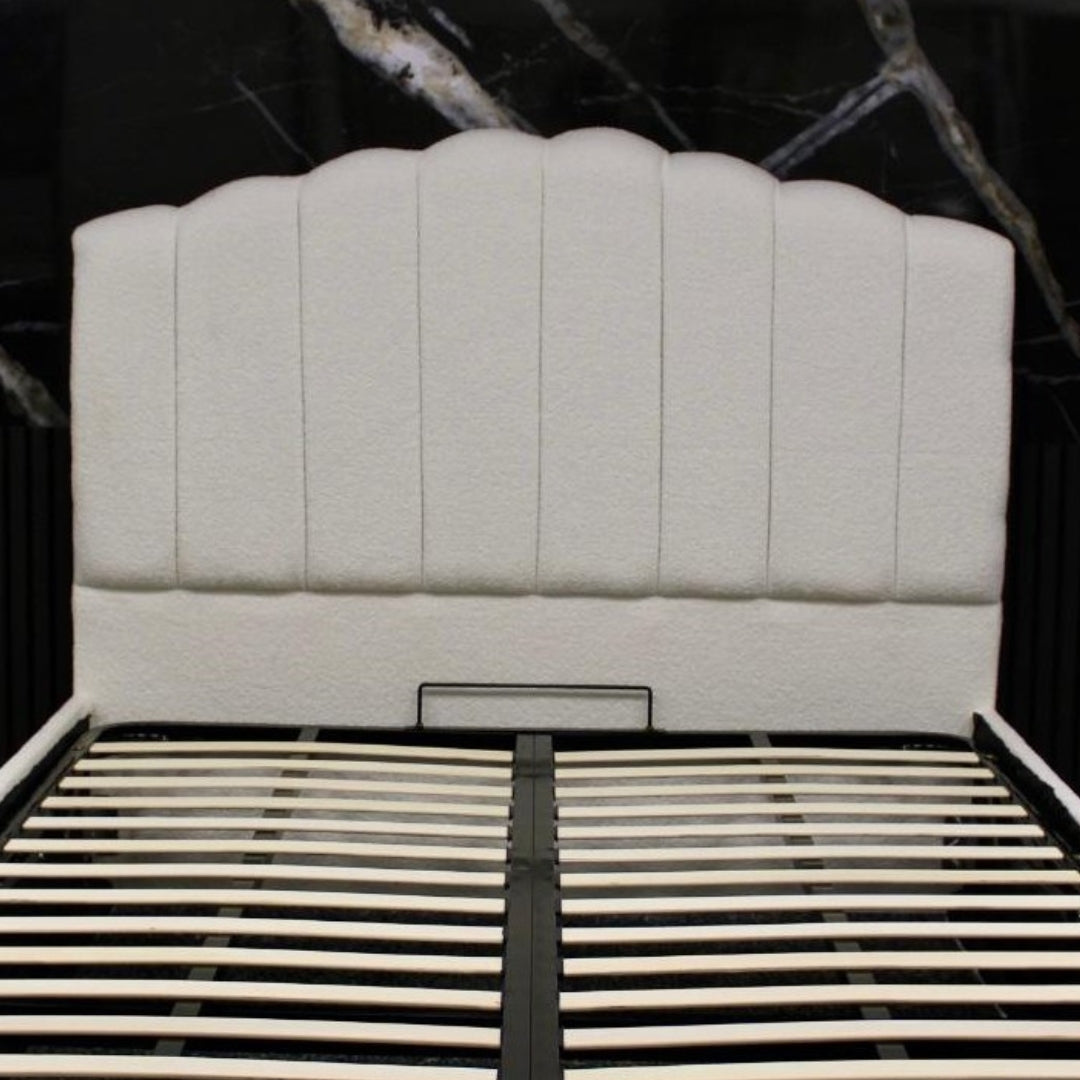 Teddy Fleece Bed Frame - 49" Headboard - Beds Sale
