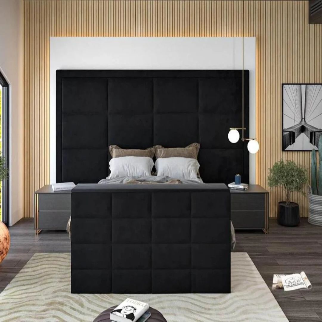 Panel Tv Bed Frame - In Built Tv Lift Mechanism