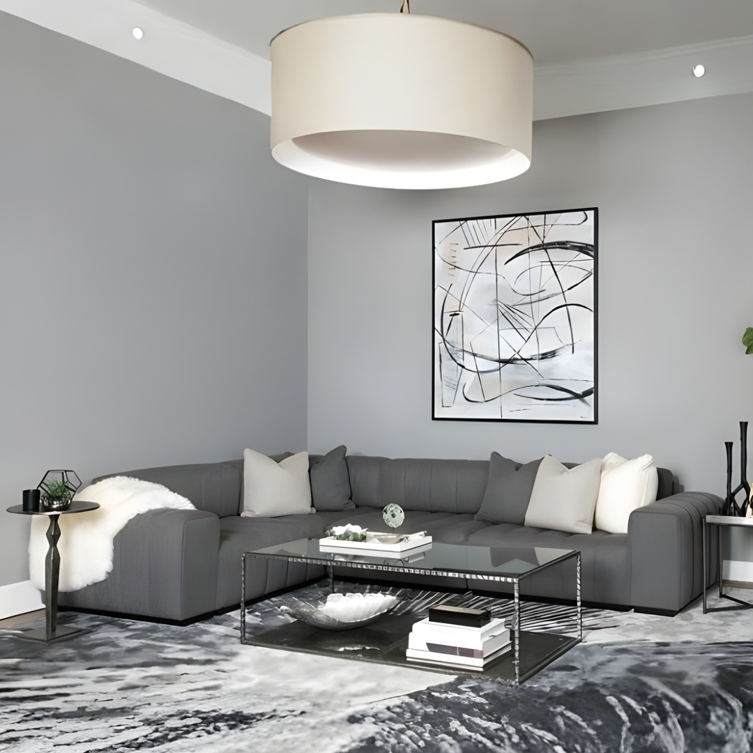 Contemporary L‑Shaped Sectional Sofa