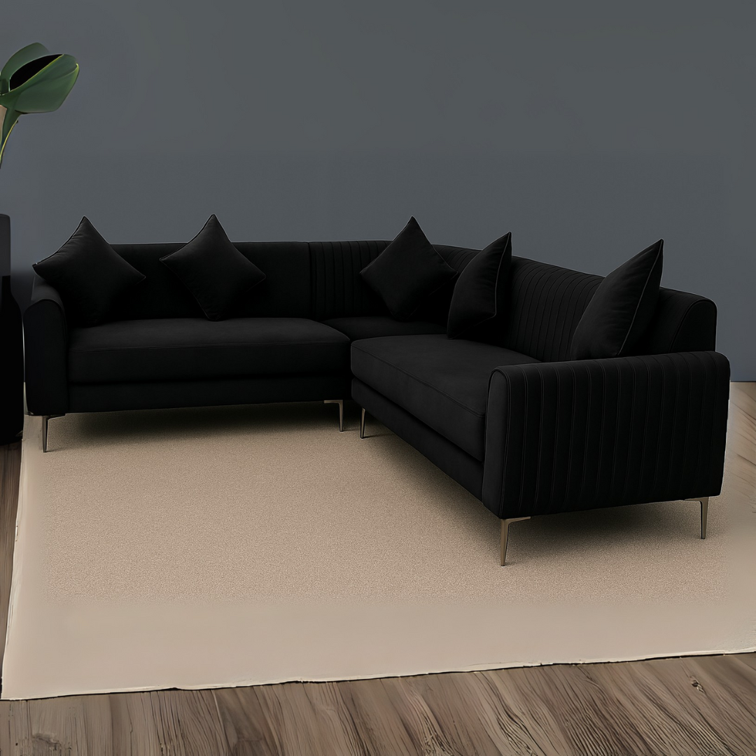 Monaco Modern L Shape Sofa