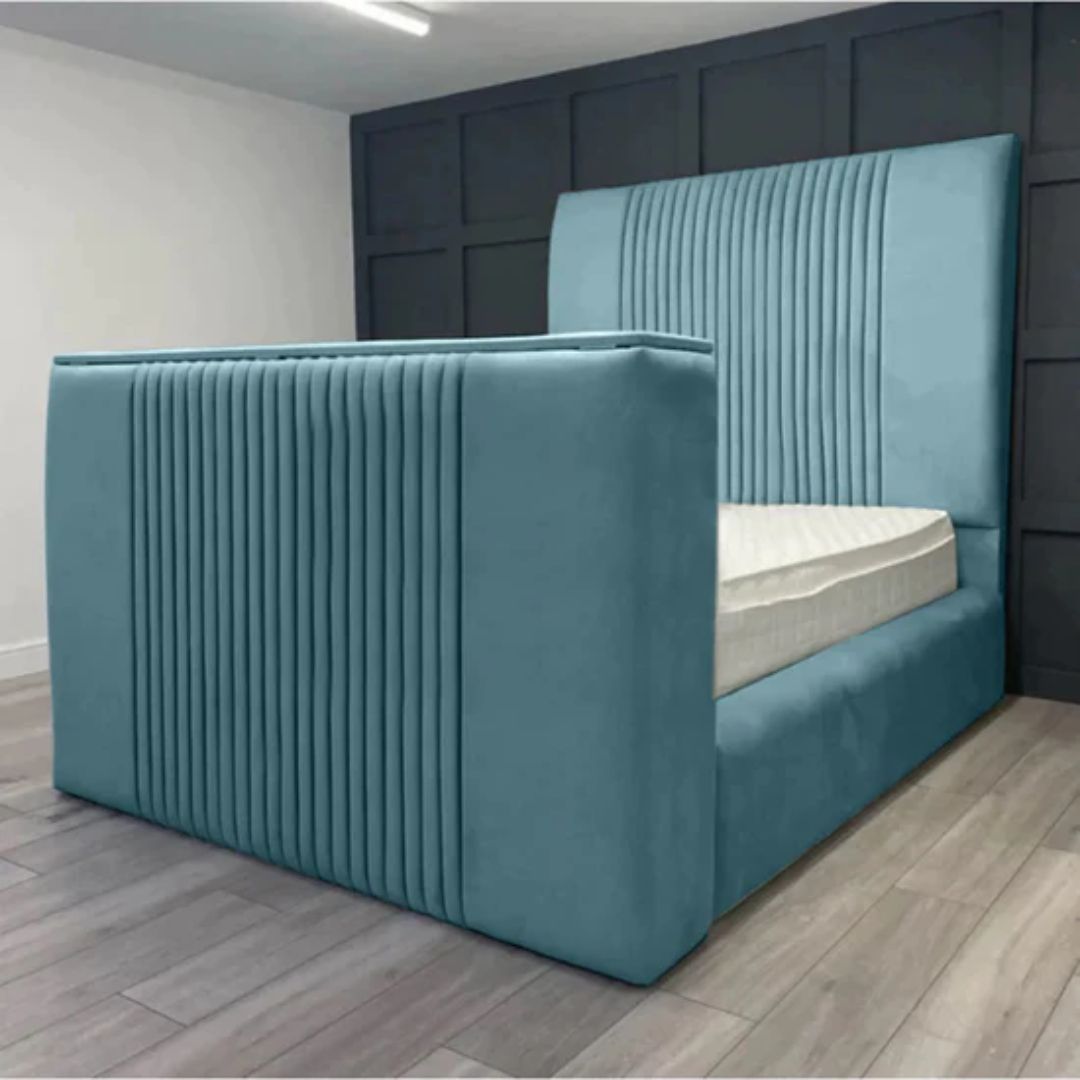 Vertical Linear Tv Bed Frame