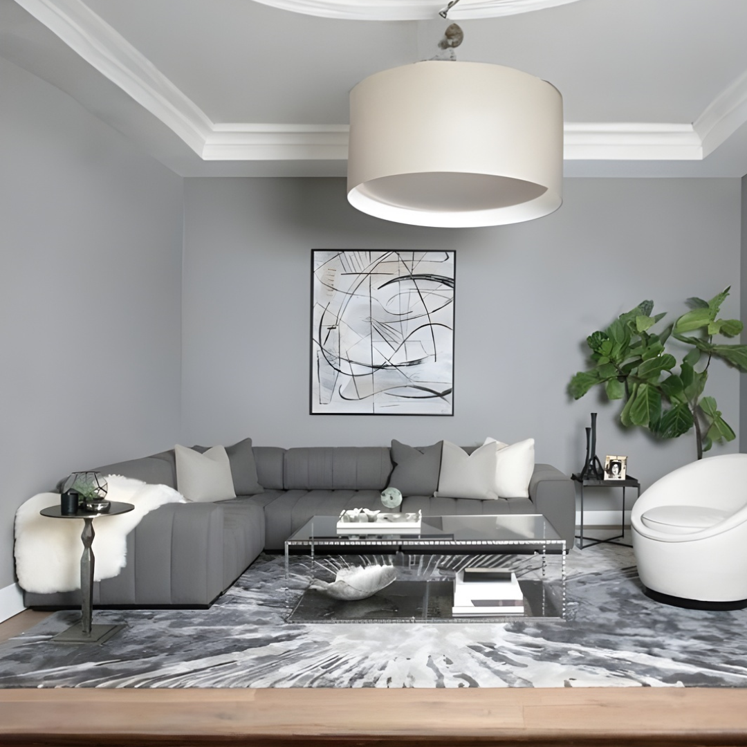Contemporary L‑Shaped Sectional Sofa