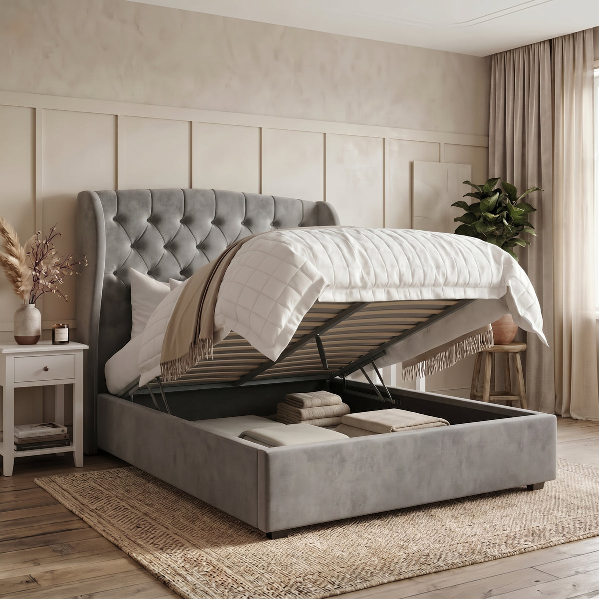 Double Bed With Optional Storage - Kensley Double Bed