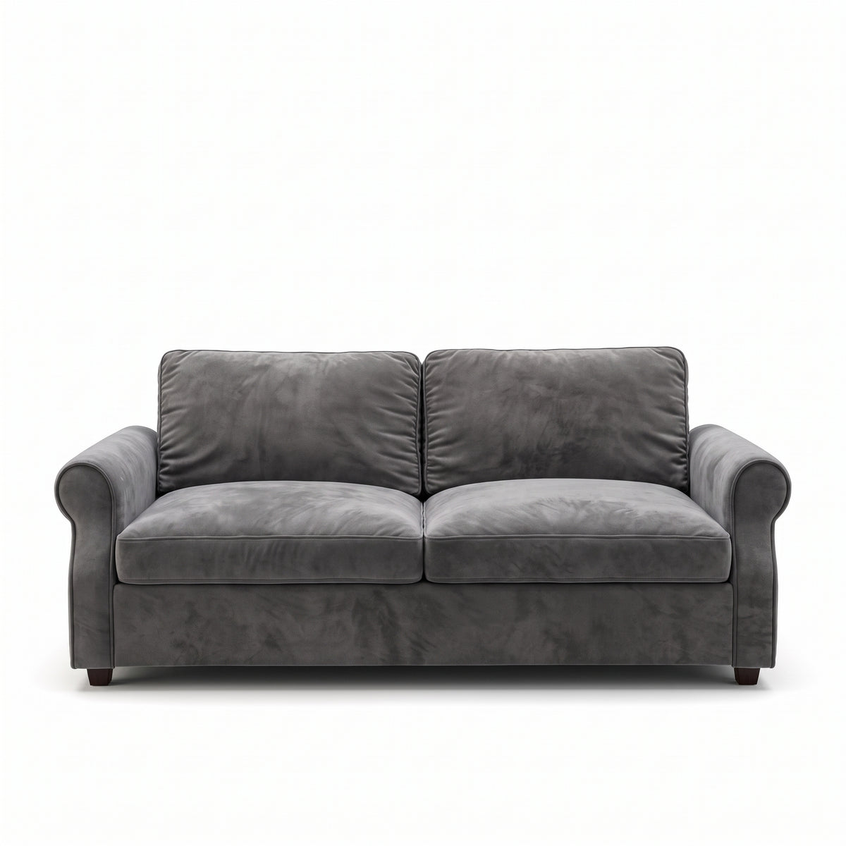 Modern Velvet Chesterfield Sofa Set | Glam Curved Accent Couch