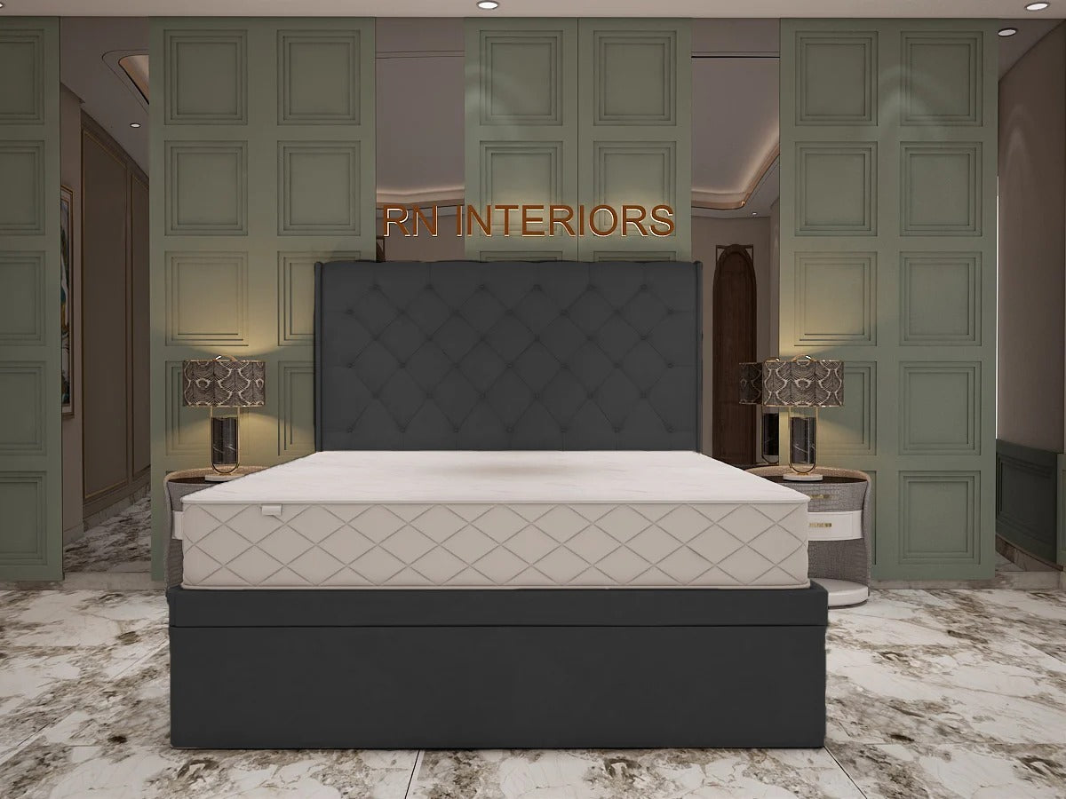 Divan Bed With Storage - 2025 Sienna Divan Bed Frame Black