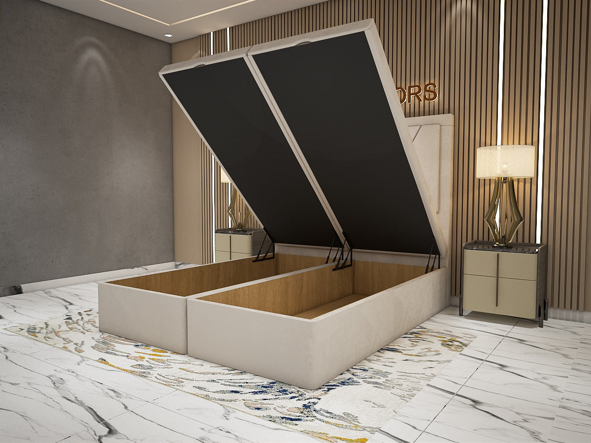 Divan Ottoman Bed With Mattress - Sunrise Divan Ottoman Bed 4