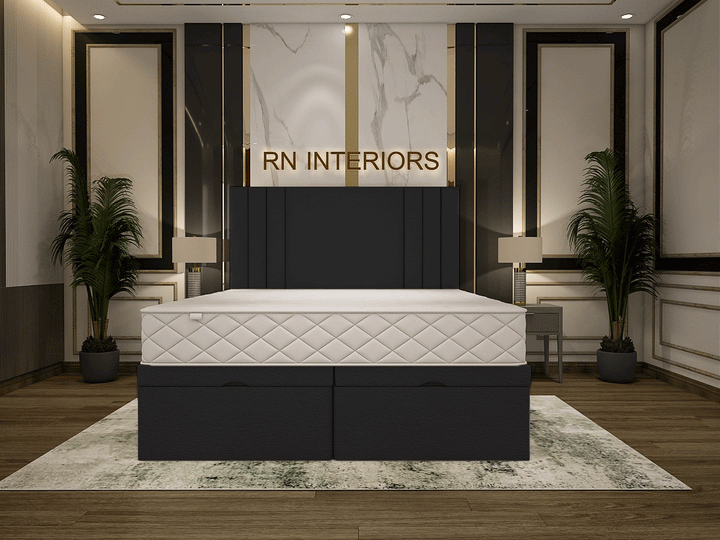 Double Divan Bed and Mattress - 2025 Arlo Divan Bed Frame 1