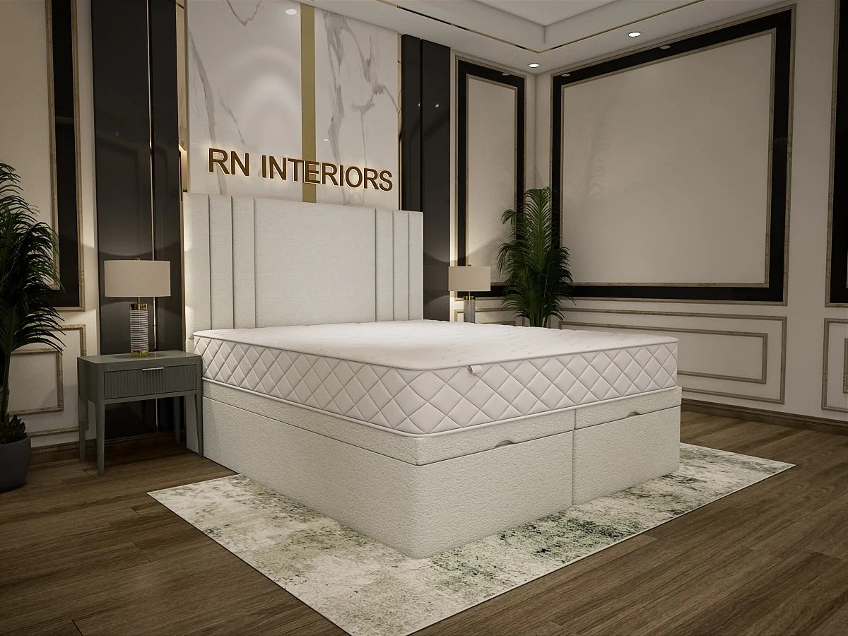 Double Divan Bed and Mattress - 2025 Arlo Divan Bed Frame 3