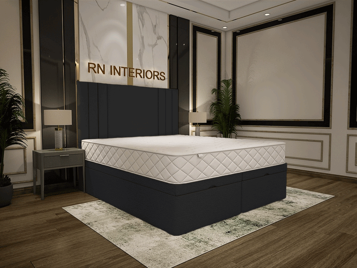 Double Divan Bed and Mattress - 2025 Arlo Divan Bed Frame 4