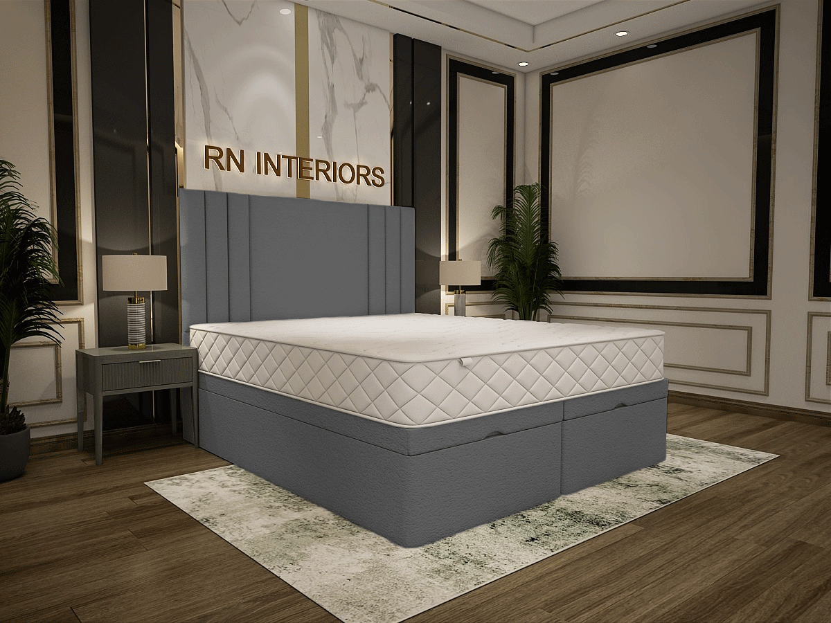 Double Divan Bed and Mattress - 2025 Arlo Divan Bed Frame 5