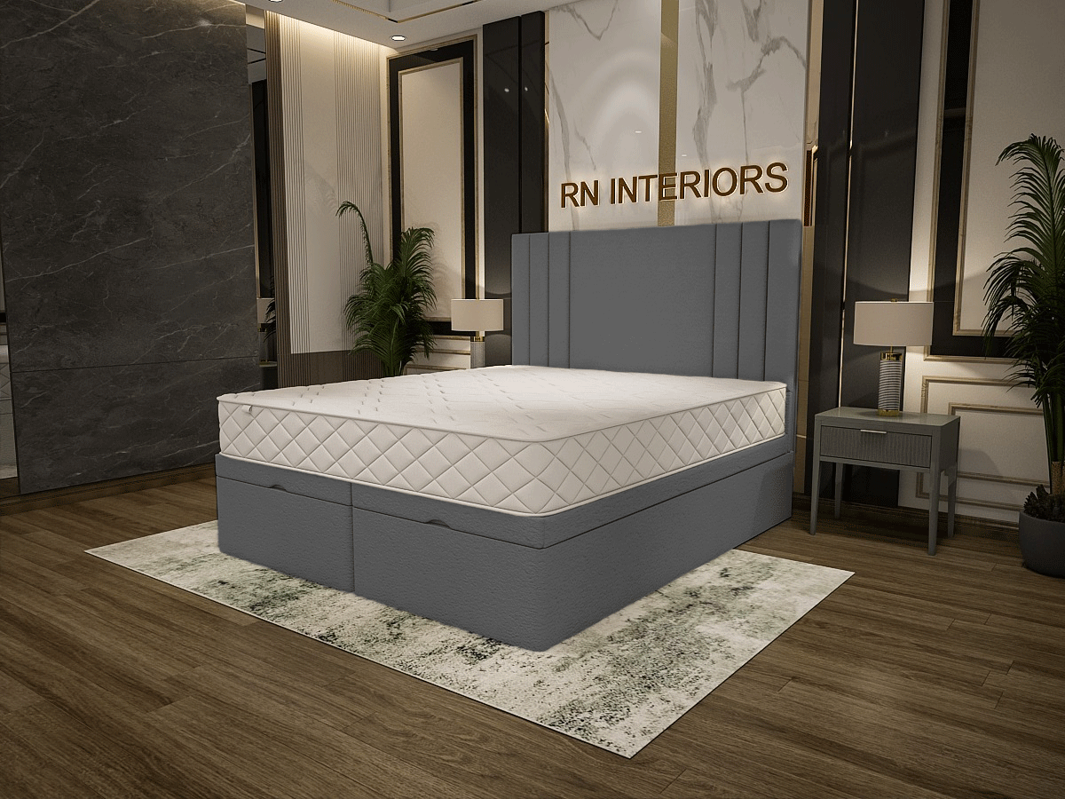 Double Divan Bed and Mattress - 2025 Arlo Divan Bed Frame 8