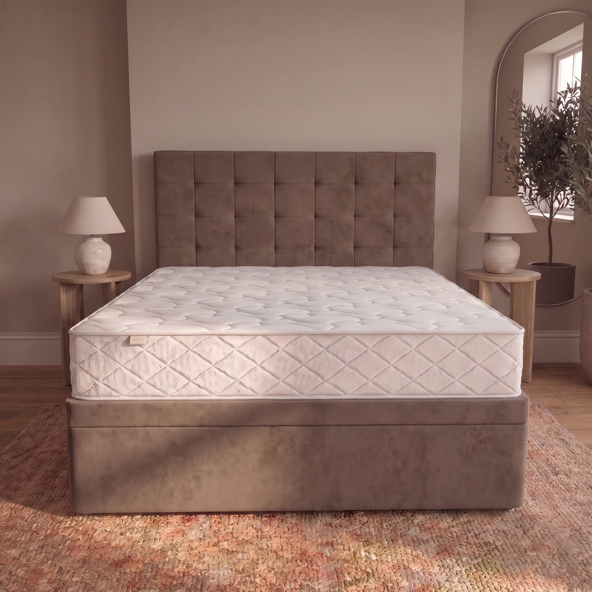 Single Divan Bed Frame - Willow Divan Bed With Storage