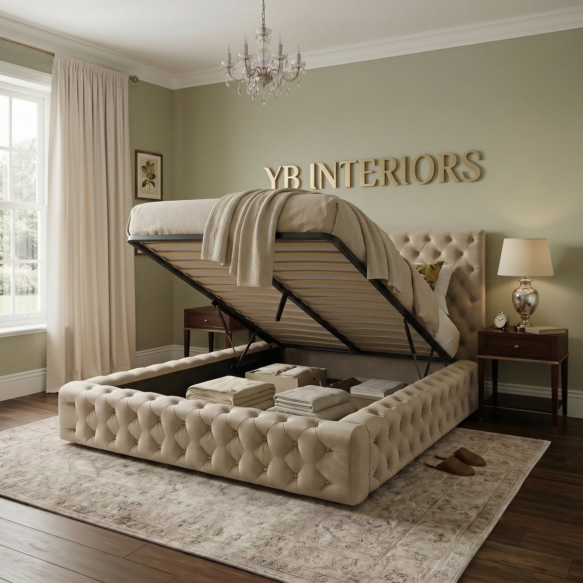Luxury Ambassador Bed Frame | Made in UK | YB Interiors