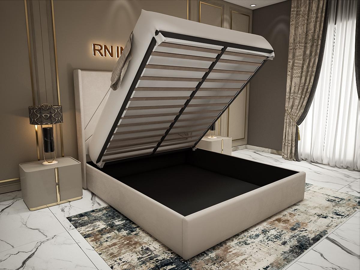 King Size Bed Frame - Queen Bed With Optional Storage