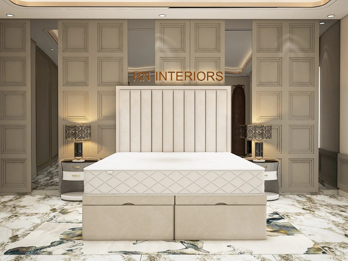 King Size Divan Bed - Aurora Rise Divan Bed