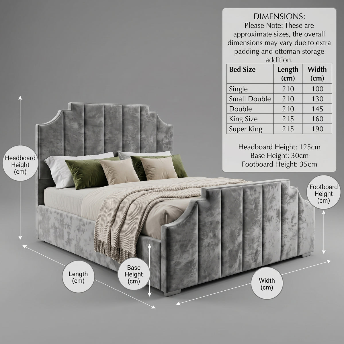 Luxury Paradise Bed - Customizable, Fast Delivery, Expert Assembly