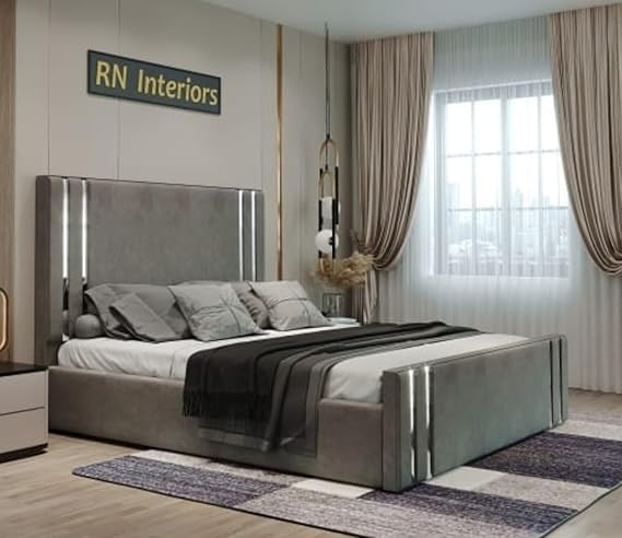 Modern Winchester Mirror Bed Frame 2