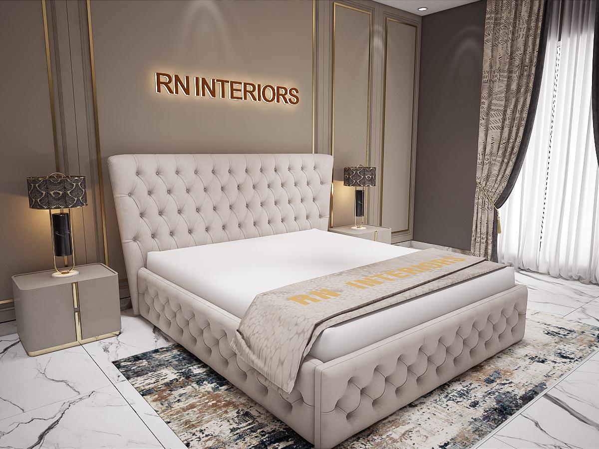 Small Double Bed - Paris Bed Frame With Storage Option