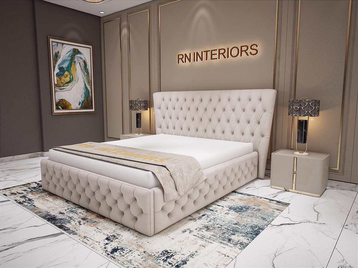 Small Double Bed - Paris Bed Frame With Storage Option