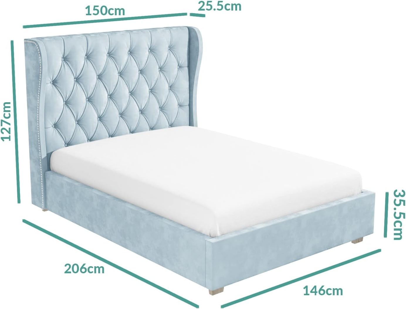 Ottoman Storage Bed - Harlington Storage Bed 6