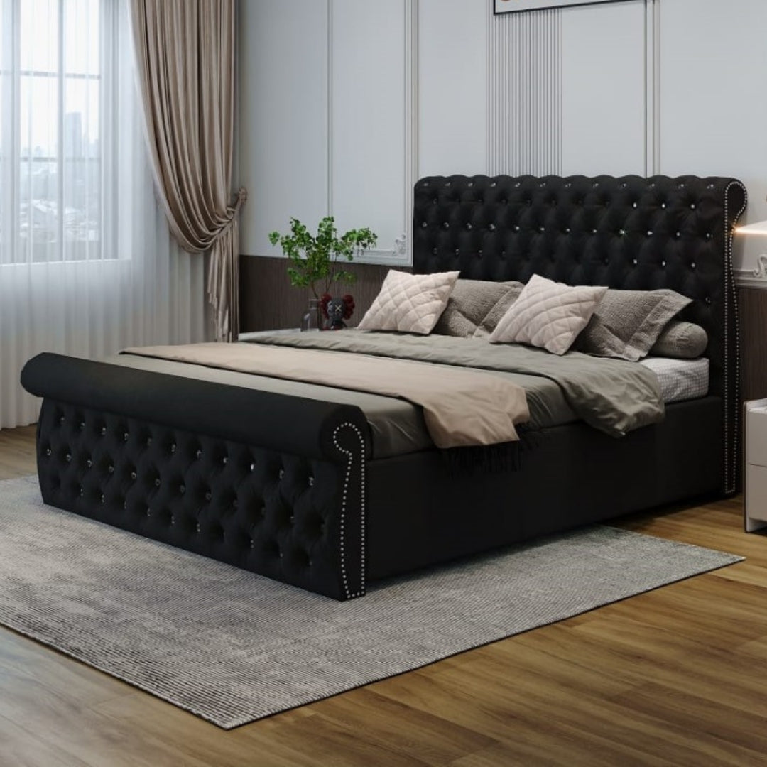Swan Small Double Bed Frame With Fast Delivery