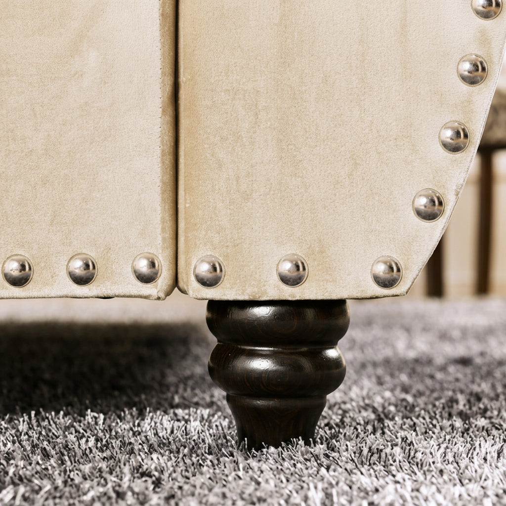 YB INTERIOR - Scroll Bed With A Frame