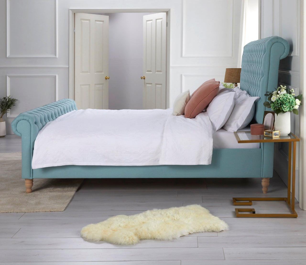 Sebastian Fabric Bed Frame 2