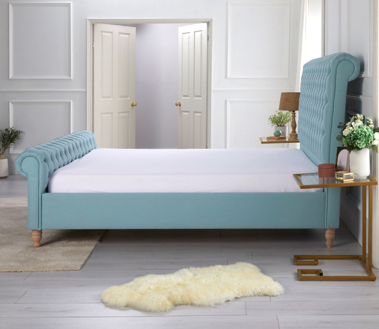 Sebastian Fabric Bed Frame 3