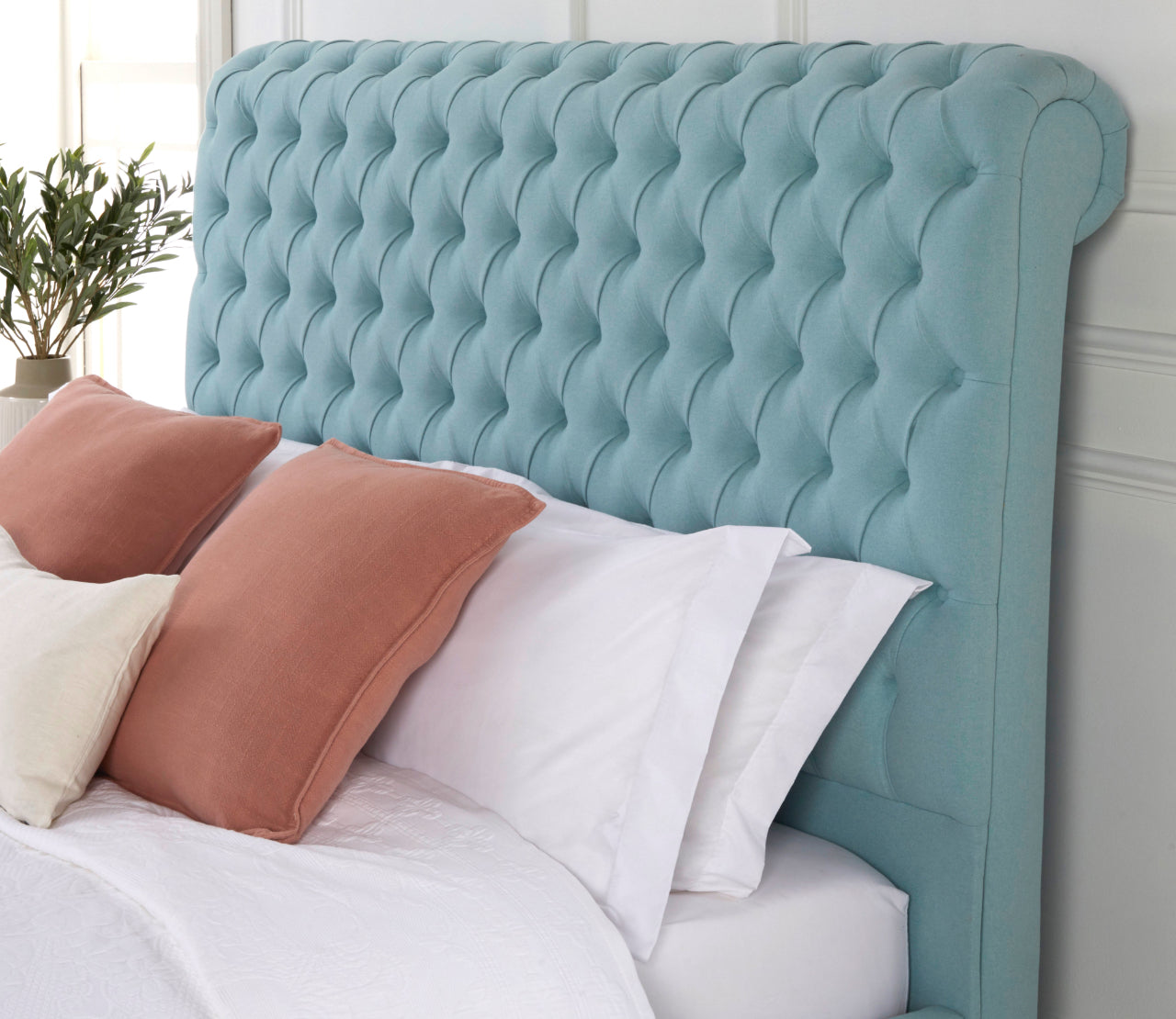 Sebastian Fabric Bed Frame 4