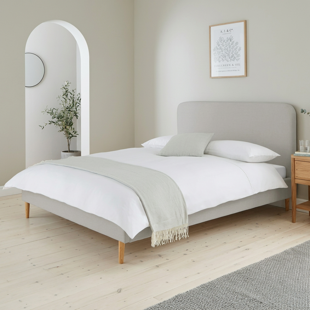 Super King Bed Frame - Plain Ascot Bed Frame