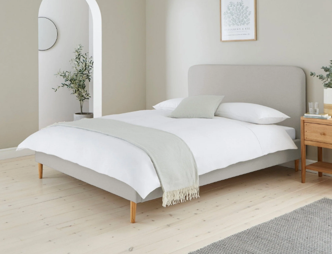 Super King Bed Frame - Plain Ascot Bed Frame