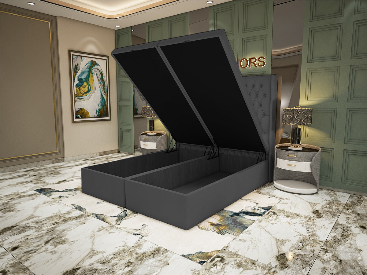 Super King Divan Ottoman Bed - The Windsor Luxe 1