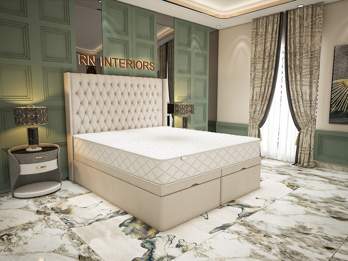 Super King Divan Ottoman Bed - The Windsor Luxe 3