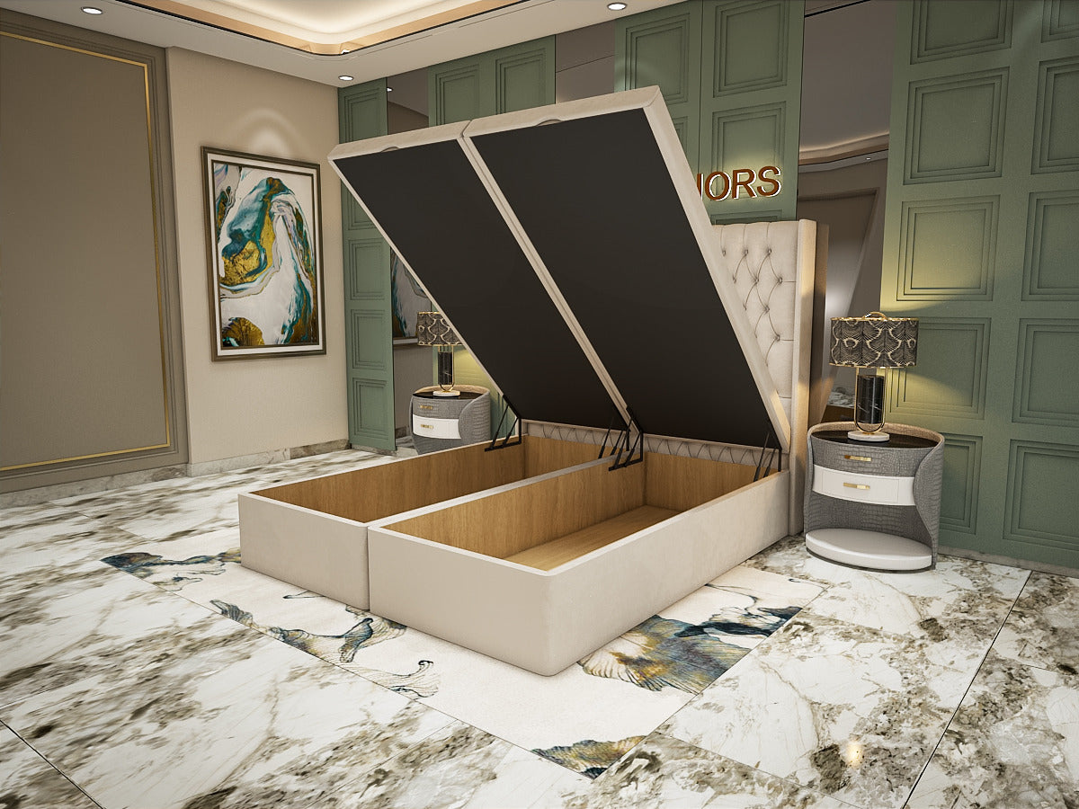 Super King Divan Ottoman Bed - The Windsor Luxe 9