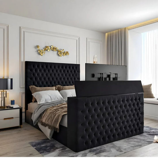 TV Bed Frame - Chesterfield Bed Frame