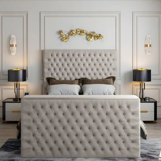 TV Bed Frame - Chesterfield Bed Frame