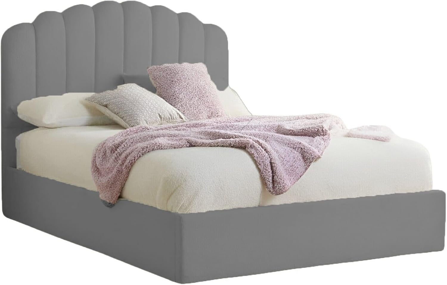 Teddy Fleece Ottoman Bed 3