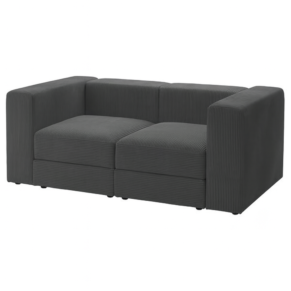 The Nova Block Sofa In Grey Color