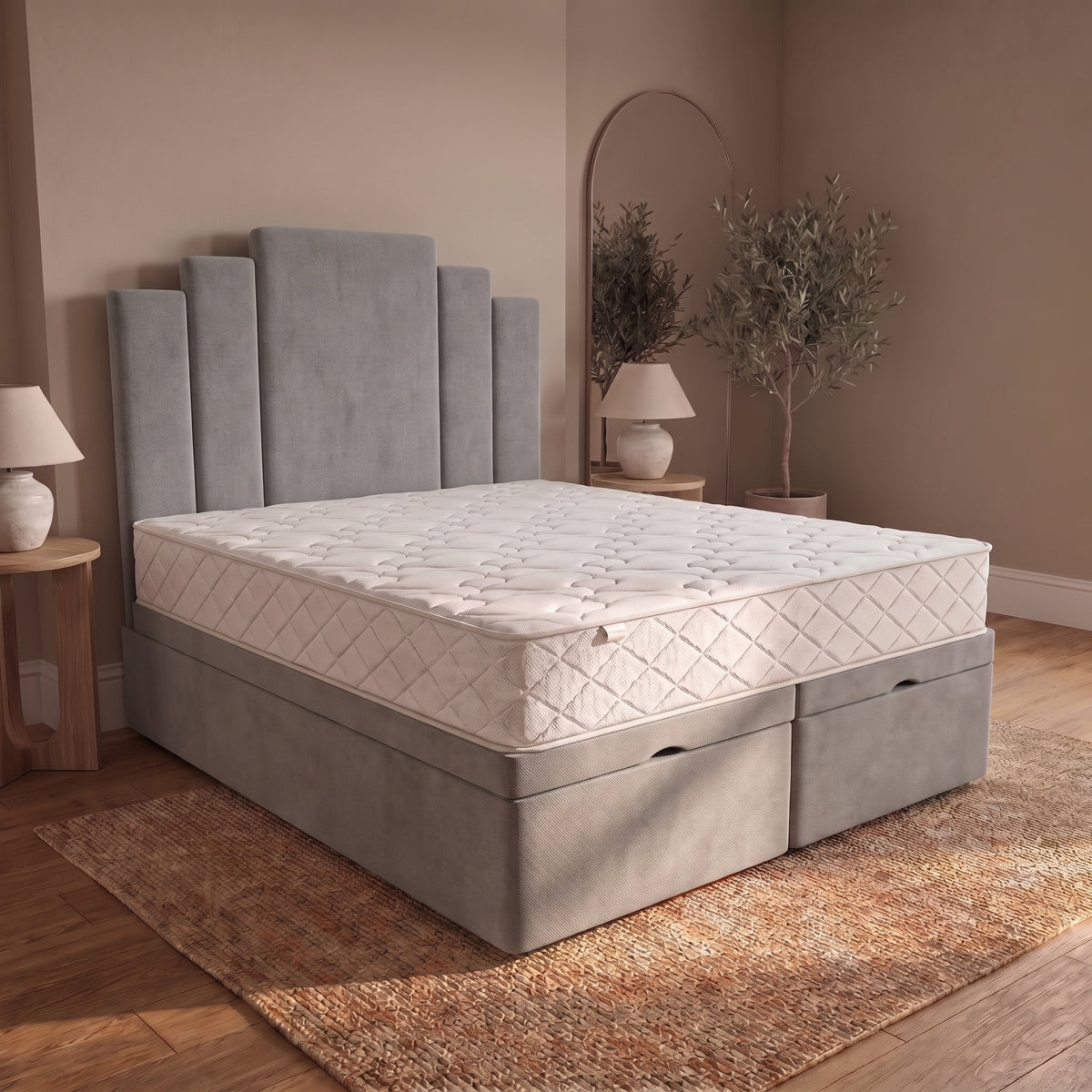 Double Divan Bed with Storage - 2026 Windsor Rise Divan Bed