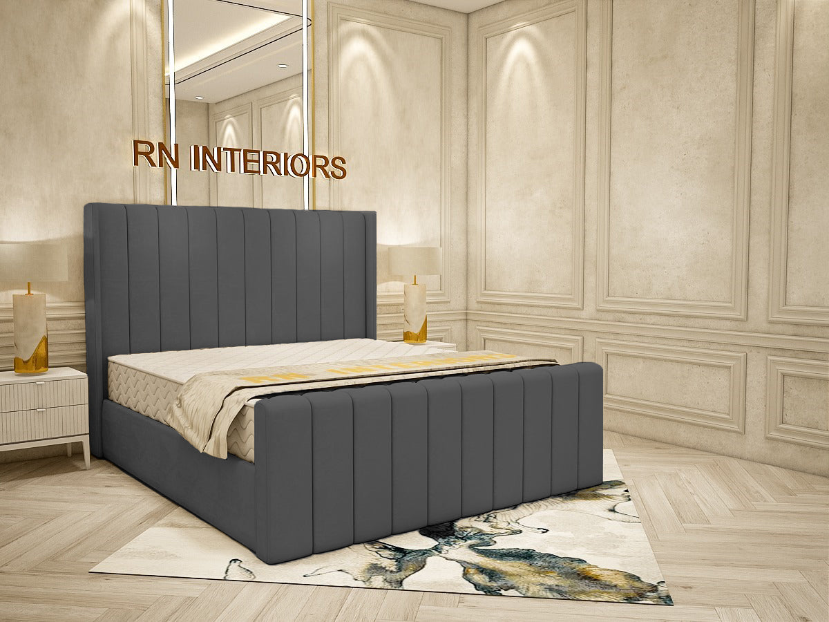 King Size Bed - Liner Single Bed Frame