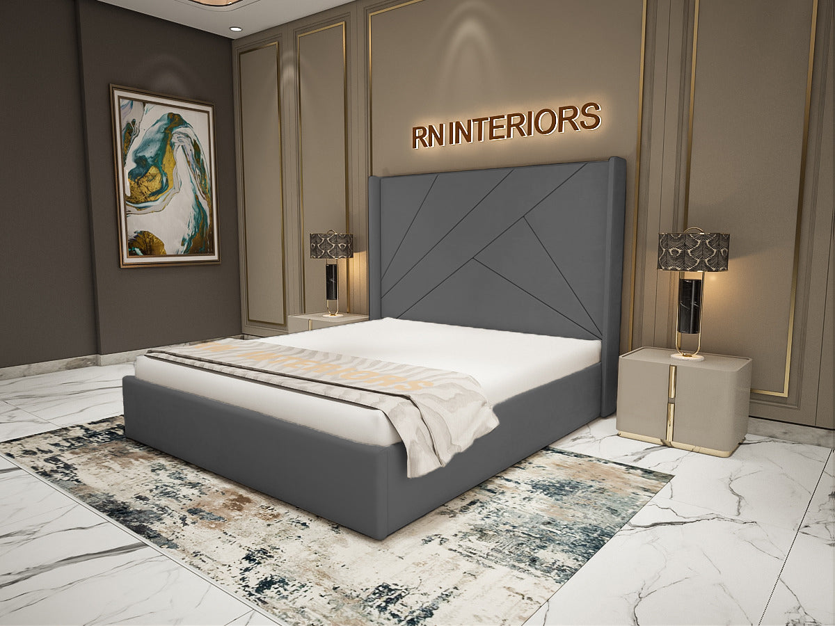 King Size Bed Frame - Queen Bed With Optional Storage