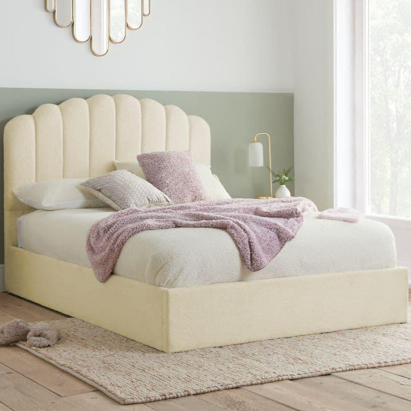 Teddy Fleece Bed Frame - 49" Headboard - Beds Sale
